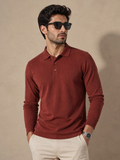 Men's  Full Sleeve Polo T-Shirt