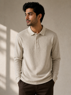 Men's  Full Sleeve Polo T-Shirt