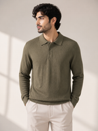 Men's  Full Sleeve Polo T-Shirt