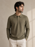 Men's  Full Sleeve Polo T-Shirt
