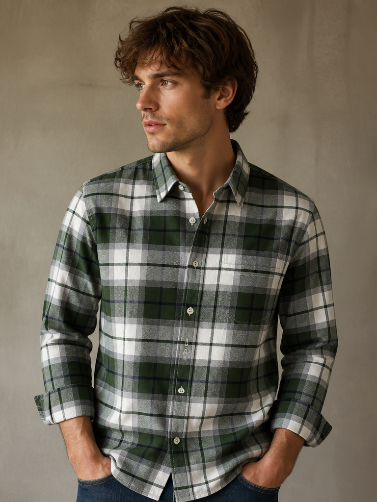 Men’s Checked Full Sleeve Casual Shirt