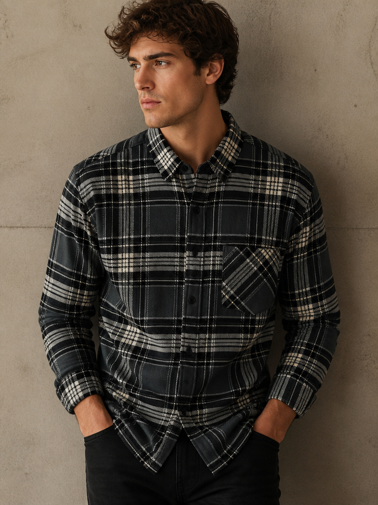Men’s Checked Full Sleeve Casual Shirt