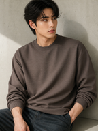 Men’s Oversized Crew Neck Sweatshirt