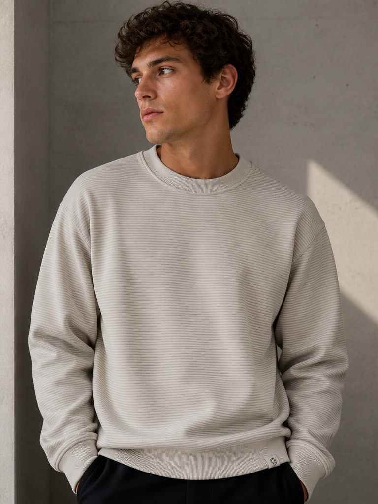 Men’s  Crew Neck Sweatshirt