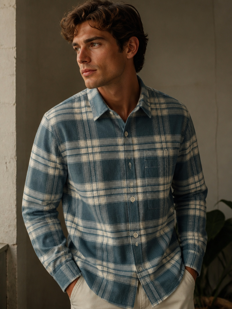 Men’s Checked Full Sleeve Casual Shirt
