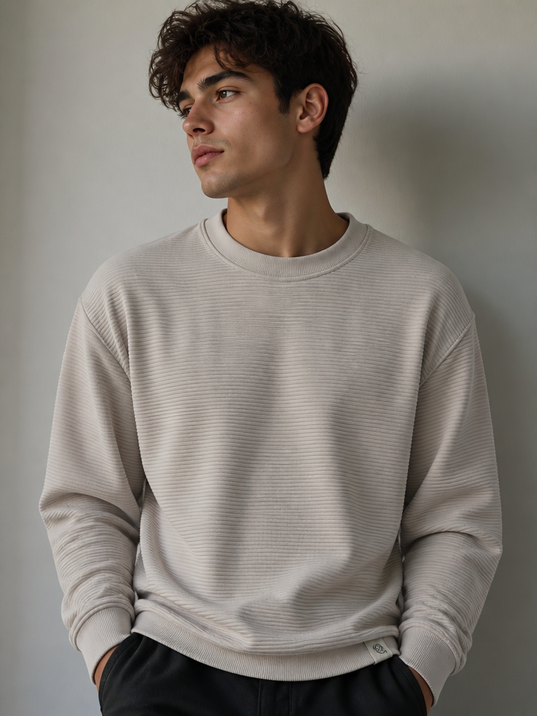 Men’s  Crew Neck Sweatshirt