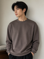 Men’s Oversized Crew Neck Sweatshirt