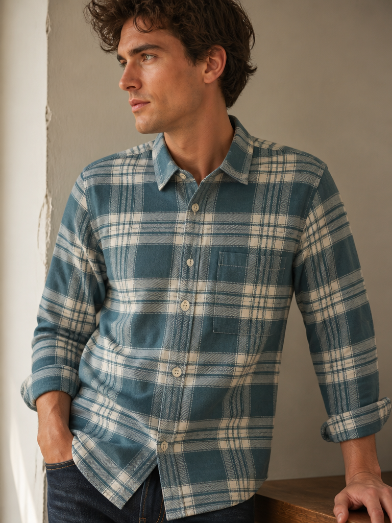 Men’s Checked Full Sleeve Casual Shirt