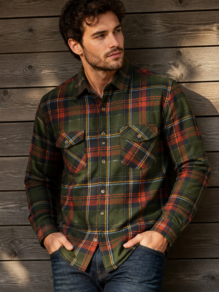 Men’s Checked Full Sleeve Casual Shirt
