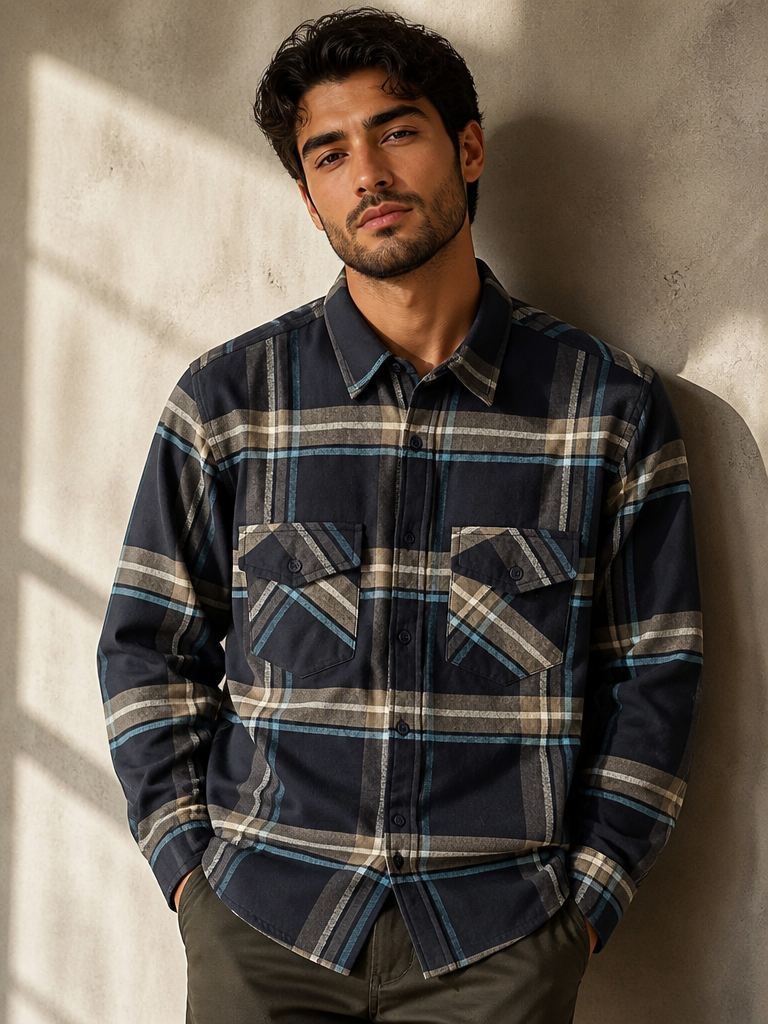 Men’s Checked Full Sleeve Casual Shirt