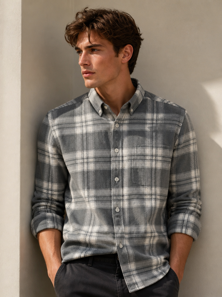 Men’s  Checked Full Sleeve Casual Shirt