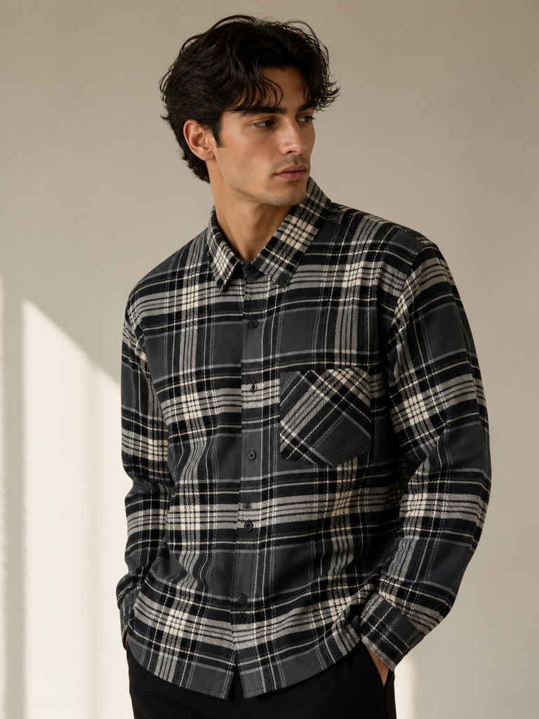 Men’s Checked Full Sleeve Casual Shirt