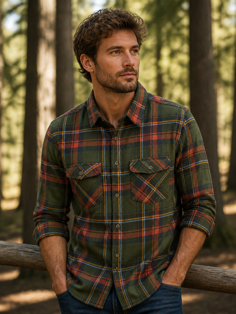 Men’s Checked Full Sleeve Casual Shirt