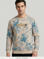 Men’s Printed Round Neck Sweatshirt