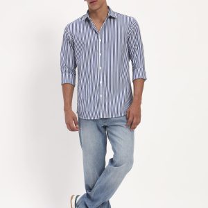 shirt stripe blue