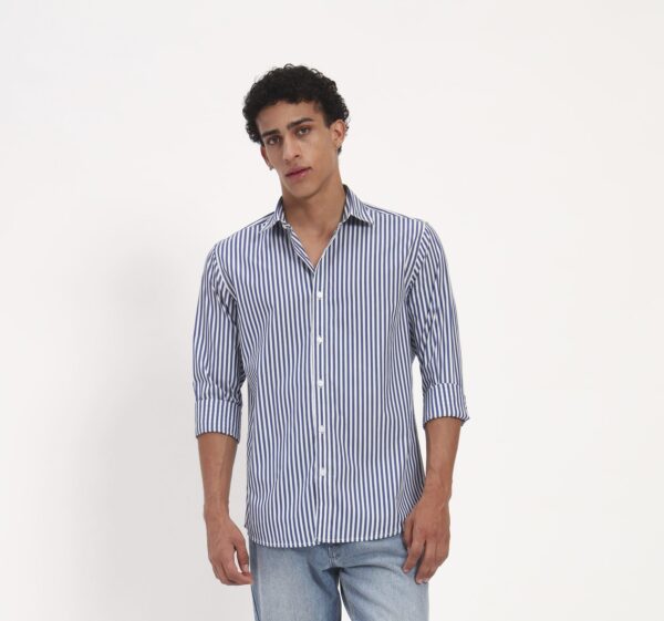shirt stripe blue