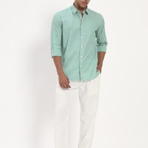 shirt stripe green