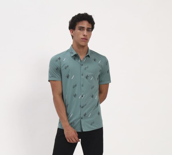 shirts hs knitted print