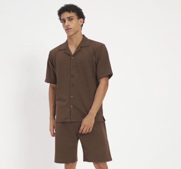 co ord set brown