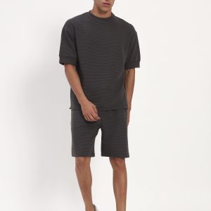 cord set tees dark grey