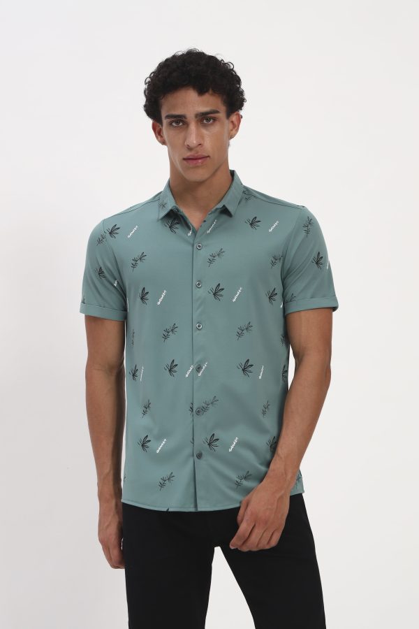 shirts hs knitted print