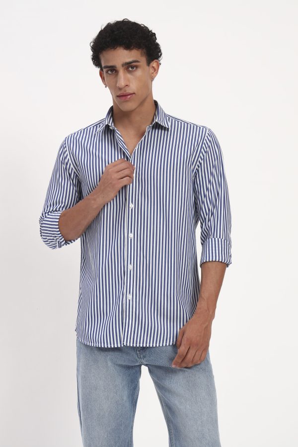 shirt stripe blue