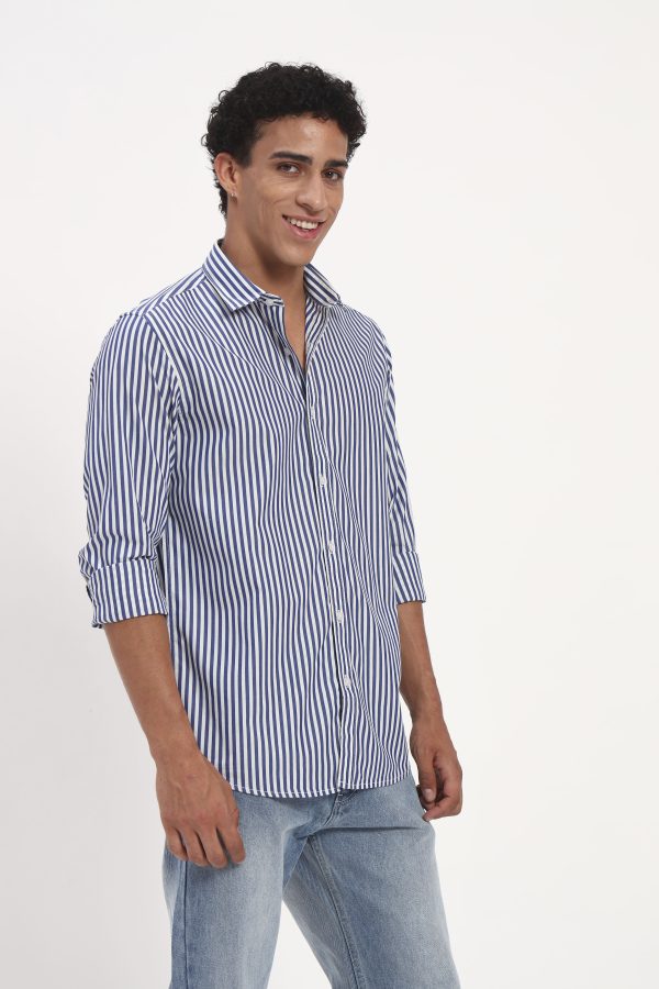 shirt stripe blue
