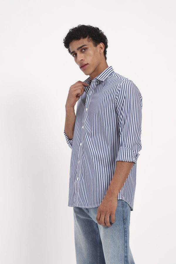 shirt stripe blue