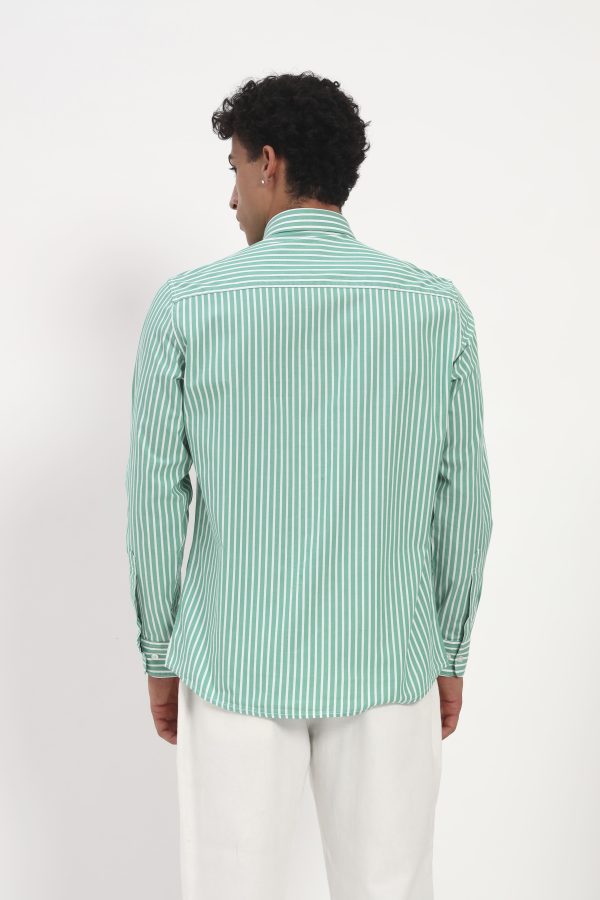 shirt stripe green