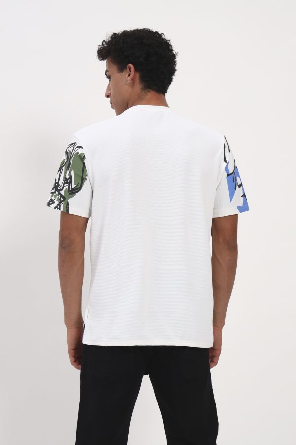 tees white print s9