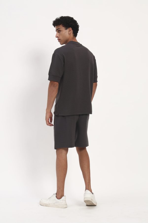 cord set tees dark grey