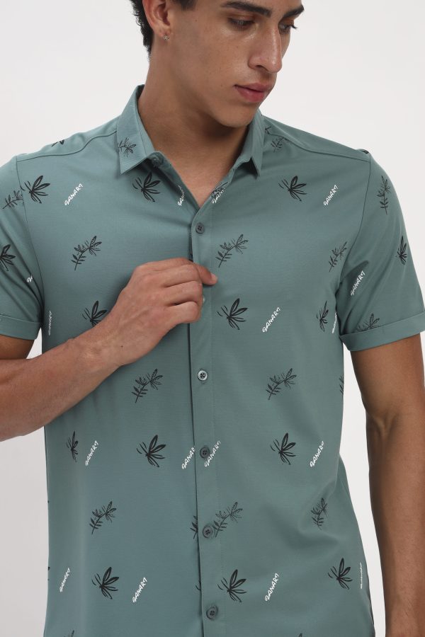 shirts hs knitted print