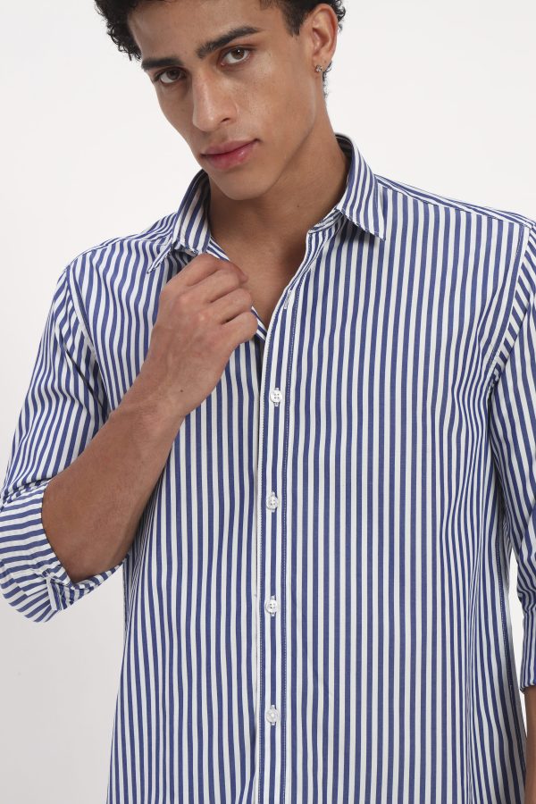 shirt stripe blue