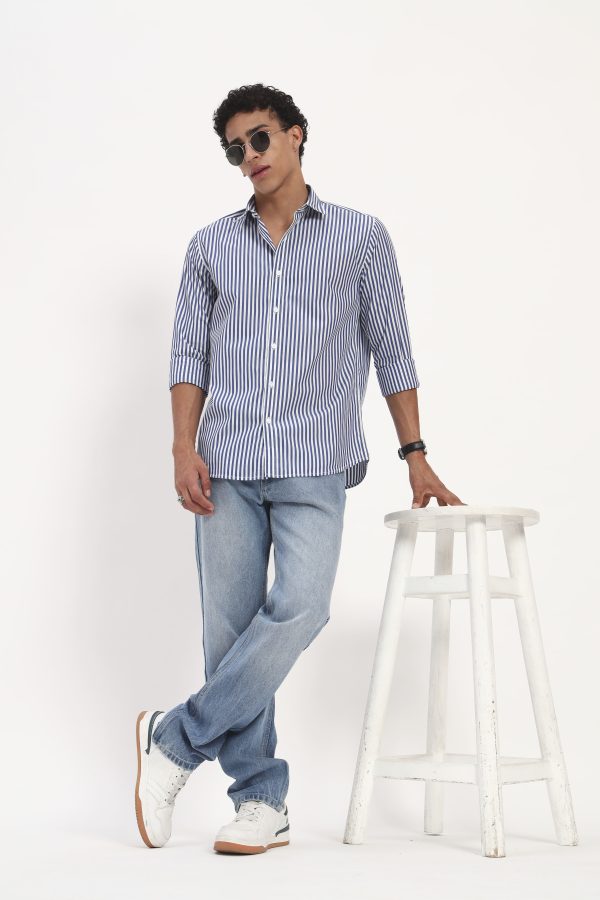 shirt stripe blue