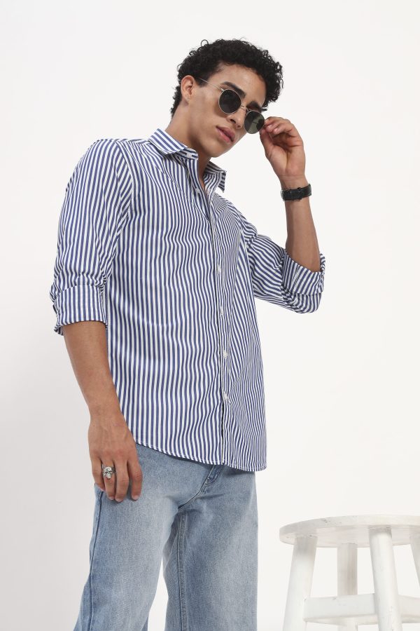 shirt stripe blue